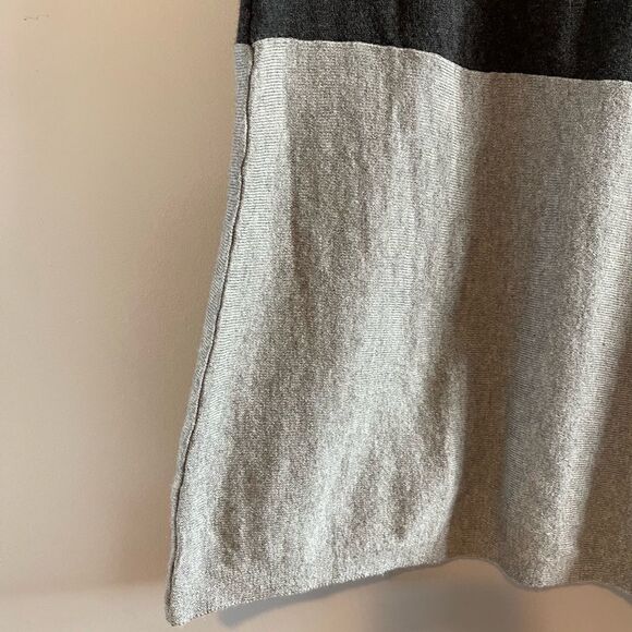 H by Halston Asymmetrical Wool Blend Sweater Dress - Picture 10 of 11